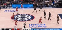 外线靠谱！博格丹持球运到前场 借掩护撤步三分洞穿篮心